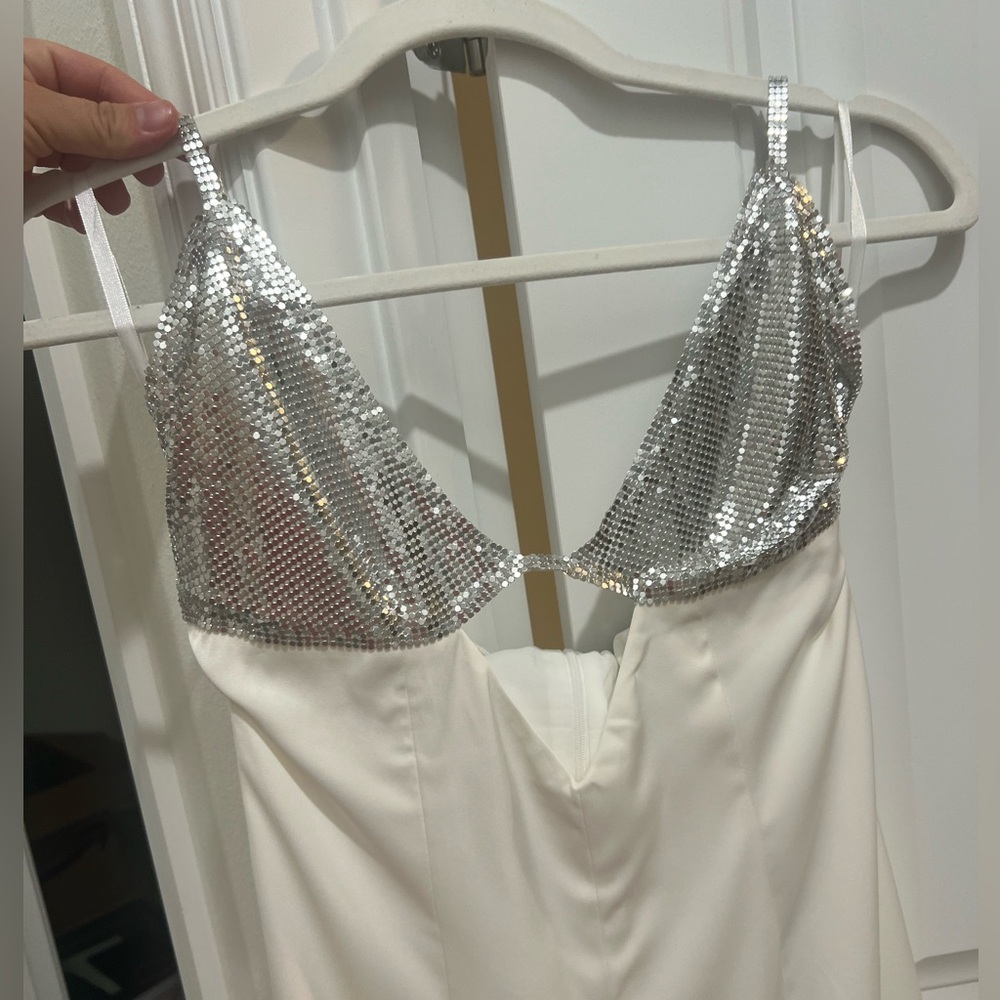 NWT NBD Heera Gown in Ivory Size S $188 - Picture 11 of 11